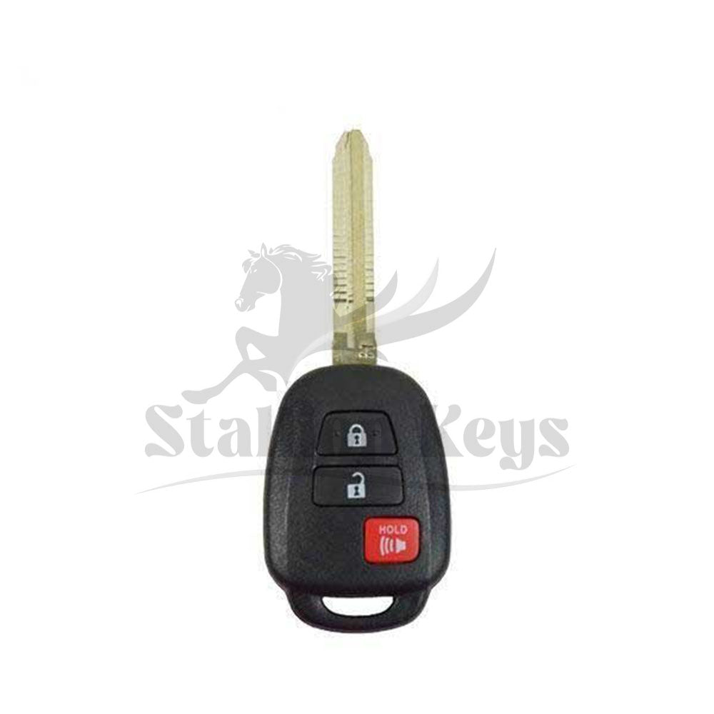 2013-2016 Scion TC / 3-Button Head Key / PN: 89070-52G30 / MOZB52TH / G CHIP / AFTERMARKET 2013-2016 Scion TC / 3-Button Head Key / PN: 89070-52G30 / MOZB52TH / G CHIP / AFTERMARKET